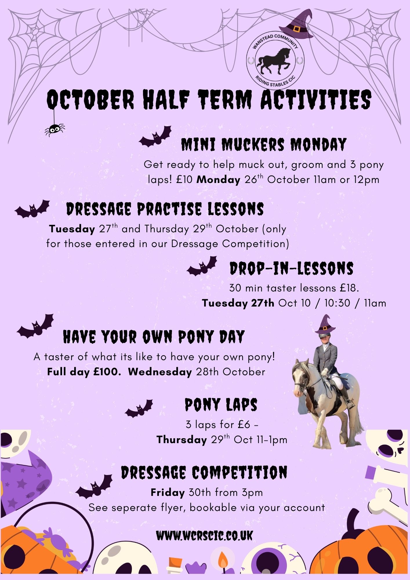 Half Term Activities